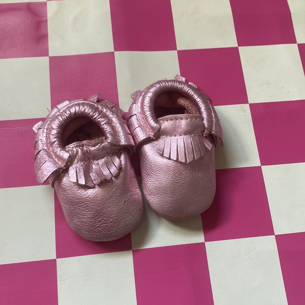 Freshly Picked Metallic Moccasins